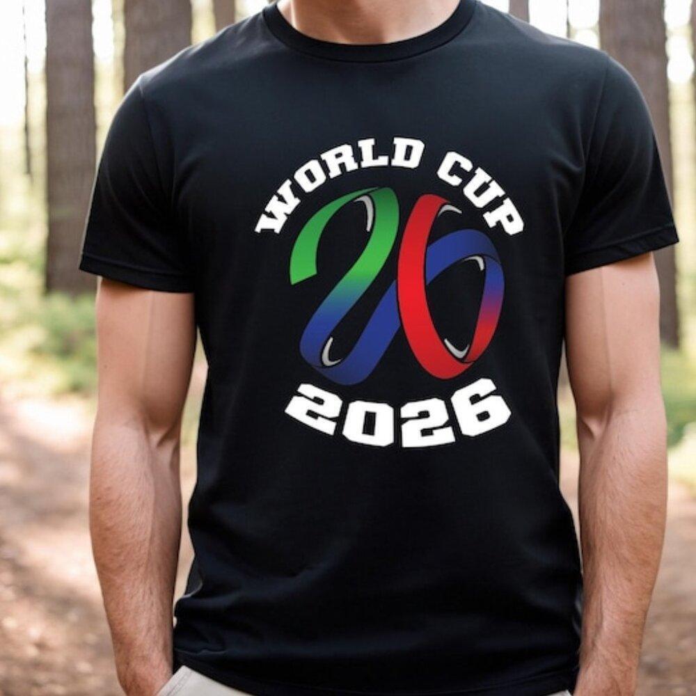 World Cup 2026 T Shirt Usa Canada Mexico Soccer Graphi T-Shirt